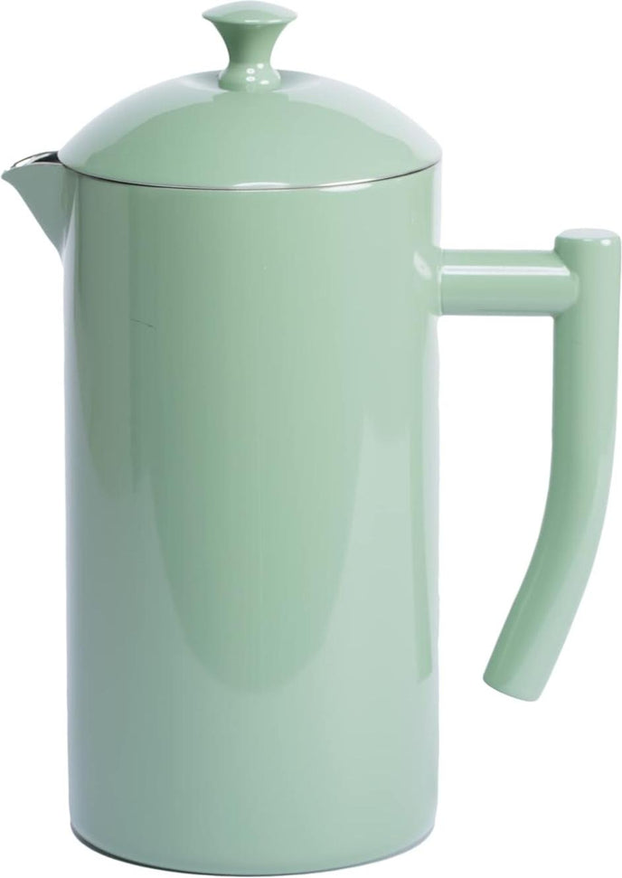 Frieling - 34 Oz Dilly Bean Green Double-Walled Stainless-Steel French Press Coffee Maker - 7003