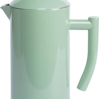 Frieling - 34 Oz Dilly Bean Green Double-Walled Stainless-Steel French Press Coffee Maker - 7003