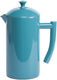 Frieling - 34 Oz Lagoon Blue Double-Walled Stainless-Steel French Press Coffee Maker - 7004