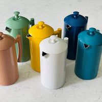 Frieling - 34 Oz Navy Double-Walled Stainless-Steel French Press Coffee Maker - 7002