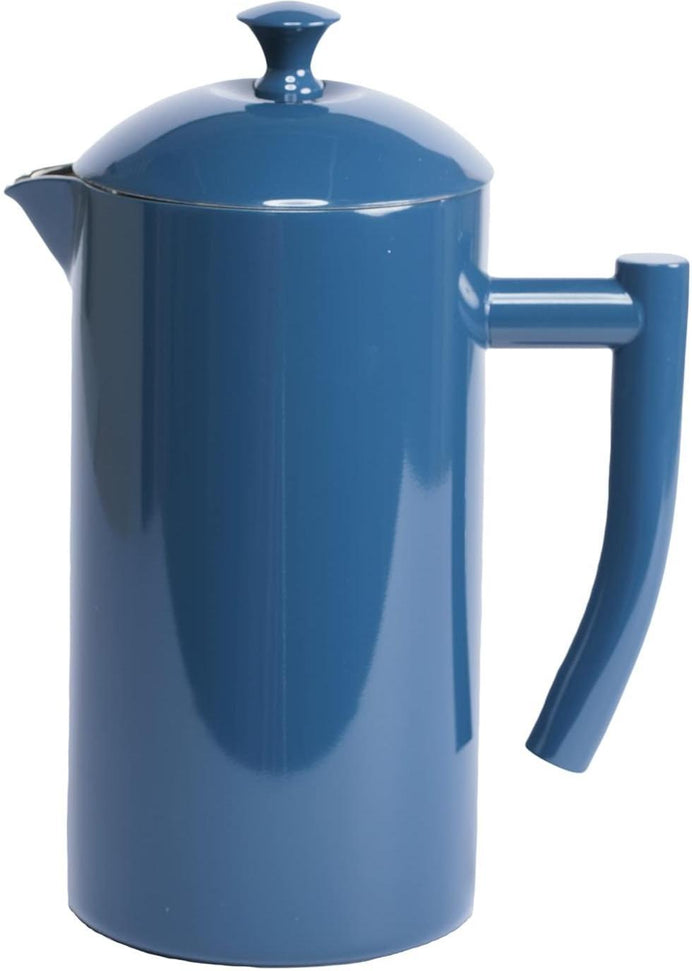 Frieling - 34 Oz Navy Double-Walled Stainless-Steel French Press Coffee Maker - 7002