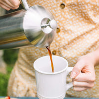 Frieling - 36 Oz Double-Walled Stainless-Steel French Press Coffee Maker with Patented Dual Screen - 144