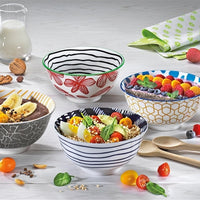 Frieling - 6" Diameter "Honeycomb" Porcelain Bowl - C107760