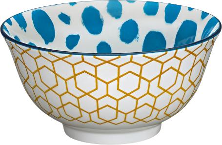 Frieling - 6" Diameter "Honeycomb" Porcelain Bowl - C107760