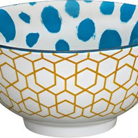 Frieling - 6" Diameter "Honeycomb" Porcelain Bowl - C107760