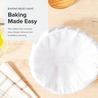 Frieling - 8.5" Cotton Round Brotform Liner - 3051