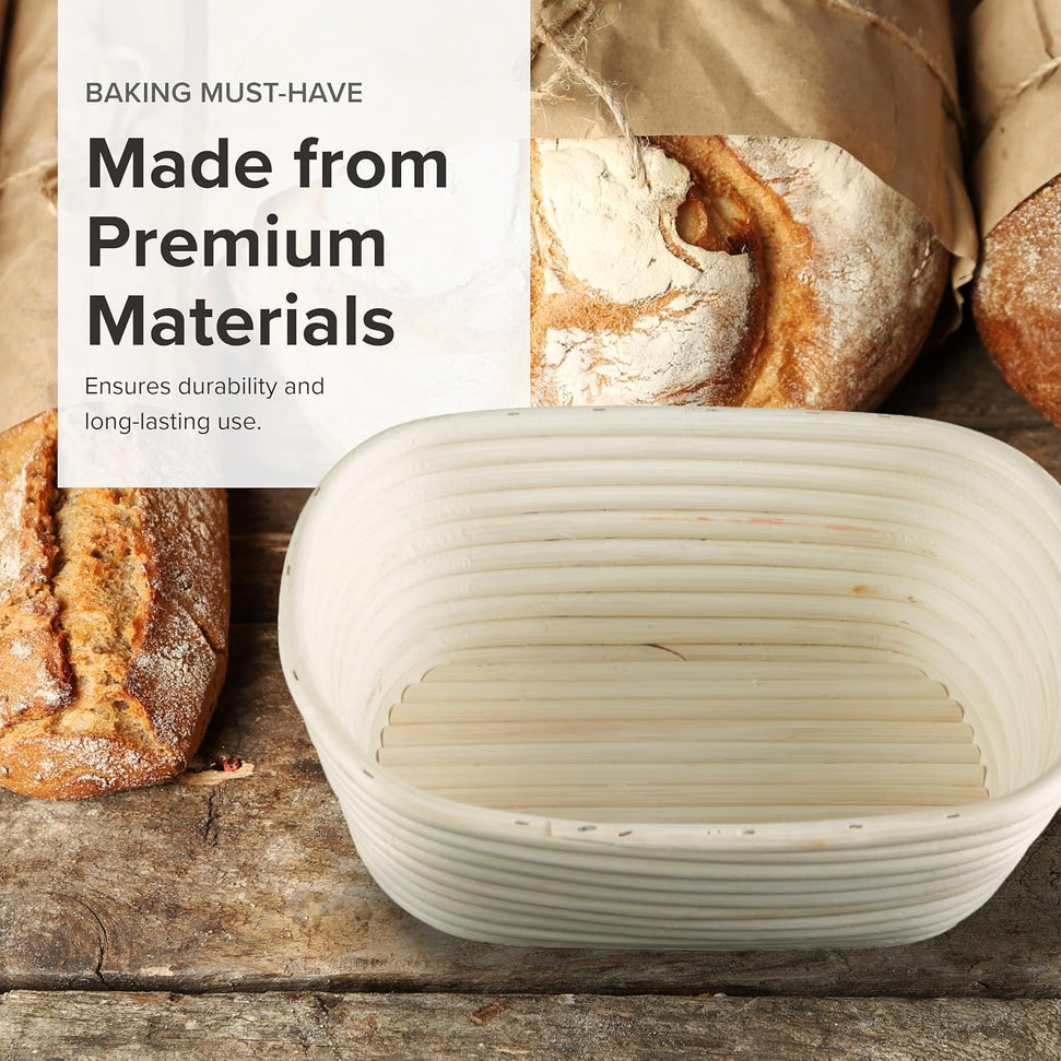 Frieling - 7" Oval Brotform Bread Rising Basket - 3004