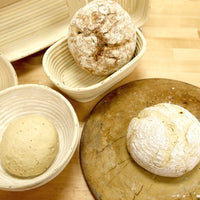 Frieling - 7" Round Brotform Bread Rising Basket - 3000