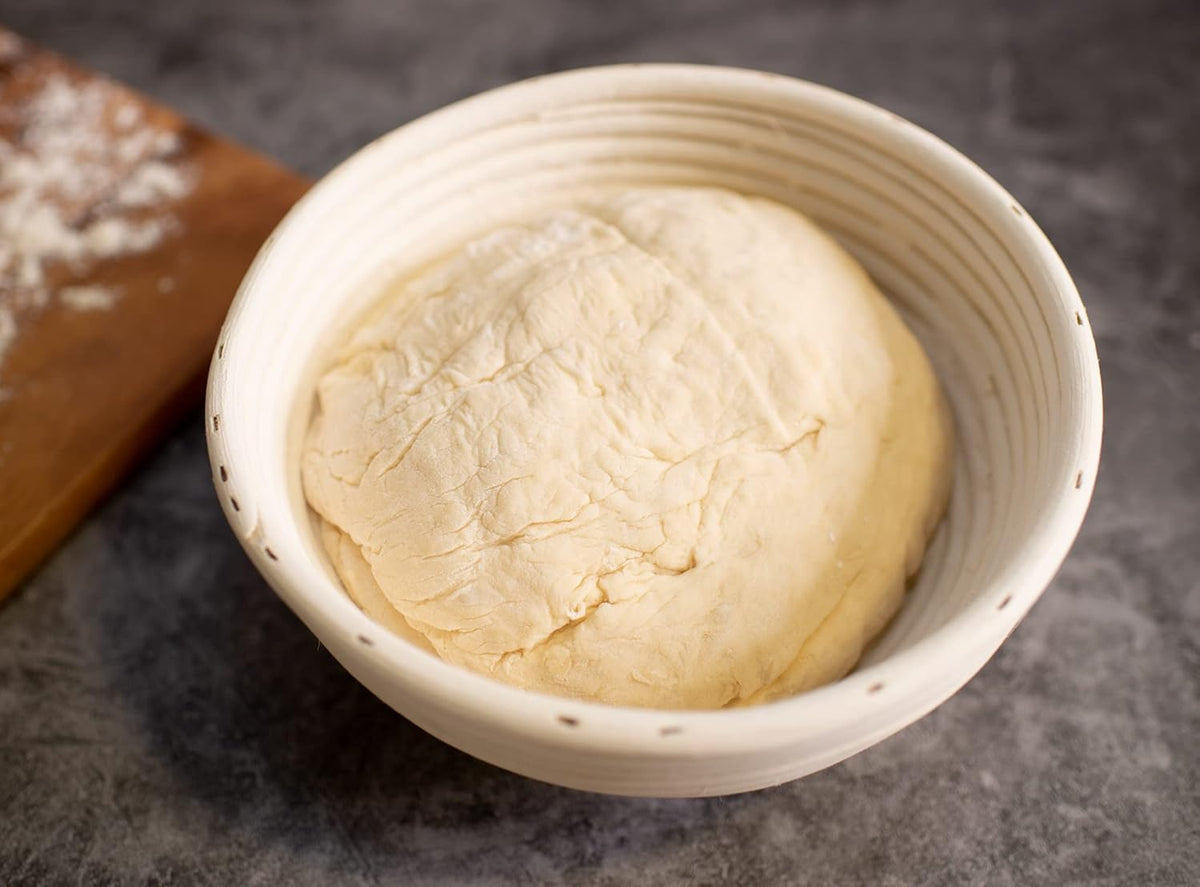 Frieling - 7" Round Brotform Bread Rising Basket - 3000