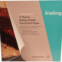 Frieling - 9" Round Baking Parchment Sheets, 50 Pc in Box - 6003