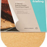 Frieling - 9" Round Baking Parchment Sheets, 50 Pc in Box - 6003