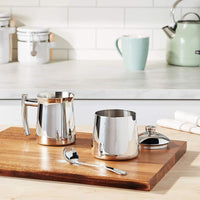 Frieling - 9.9 Oz Stainless Steel Milk Frothing Pitcher/Creamer - 105