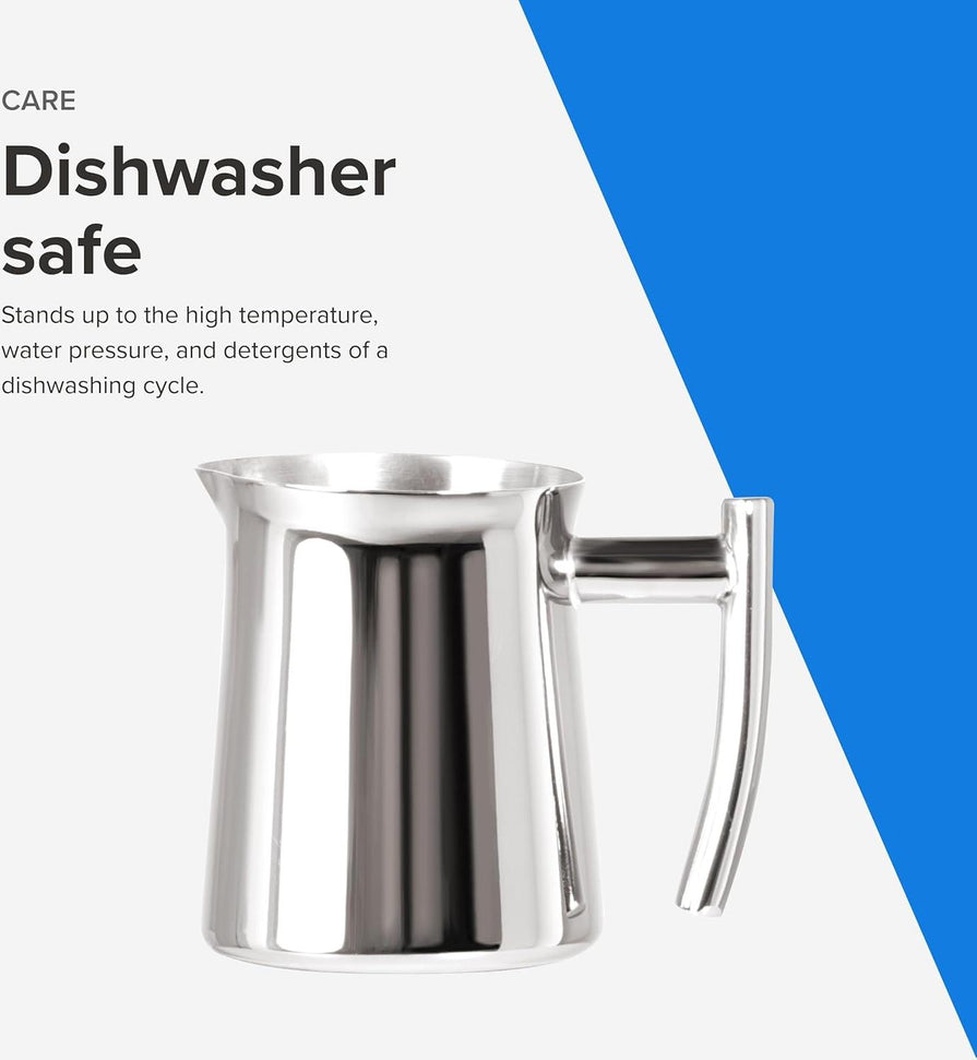 Frieling - 9.9 Oz Stainless Steel Milk Frothing Pitcher/Creamer - 105