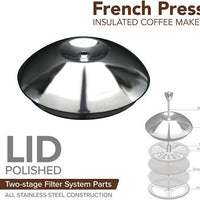 Frieling - Lid for 36 fl. oz. French Press With Mirror Finish - 9104-LID