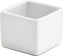 Front Of The House - 1 Oz Square Catalyst Canvas Ramekin Super white, Set of 24 - DSD034WHP24