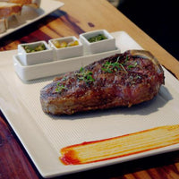 Front Of The House - 1 oz Square Catalyst Canvas Ramekin Super white, Pack of 24 - DSD034WHP24