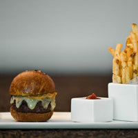 Front Of The House - 1 oz Square Catalyst Canvas Ramekin Super white, Pack of 24 - DSD034WHP24