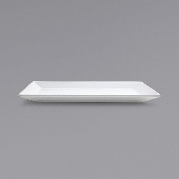 Front Of The House - 11" x 6" Porcelain Kyoto Plate, Pack of 12 - DAP055WHP23