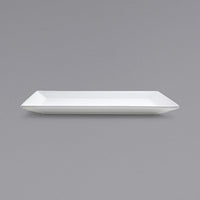 Front Of The House - 11" x 6" Porcelain Kyoto Plate, Pack of 12 - DAP055WHP23