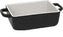 Front Of The House - 16 oz Rectangle Kiln Black Ovenware Dish, Pack of 12 - DBO137BKC23