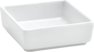 Front Of The House - 2.5 Oz Square Super white Catalyst Mod Ramekin, Set of 24 - DSD028WHP24
