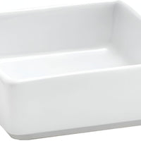 Front Of The House - 2.5 oz Square Super white Catalyst Mod Ramekin, Pack of 24 - DSD028WHP24