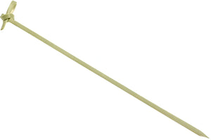 Front Of The House - 4.5" Knotted Natural Bamboo Pick, 12 Packs of 100 - AST001NAB83