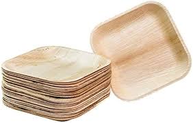 Front Of The House - 4.75" x 3.75" Compostable Wood Servewise Plate, Pack of 200 - DAP060NAW28