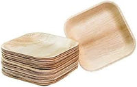 Front Of The House - 4.75" x 3.75" Compostable Wood Servewise Plate, Pack of 200 - DAP060NAW28