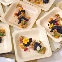 Front Of The House - 5.5" Compostable Wood Square Plate, Pack of 200 - DAP064NAW28