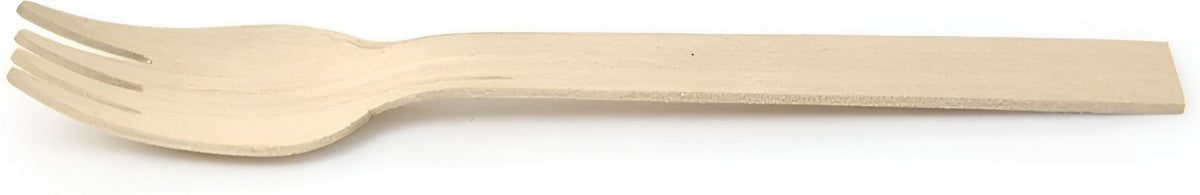 Front Of The House - 6.25" Servewise Wood Fork, Pack of 200 - FDF014NAW28