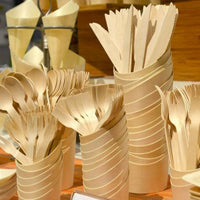 Front Of The House - 6.25" Servewise Wood Fork, Pack of 200 - FDF014NAW28