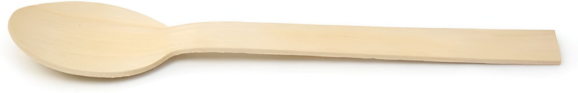 Front Of The House - 6.25" Servewise Wood Spoon, 200/Pack - FSS015NAW28