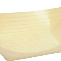 Front Of The House - 6.5" Servewise Wood Boat Bowl, Pack of 200 - DBO113NAW28