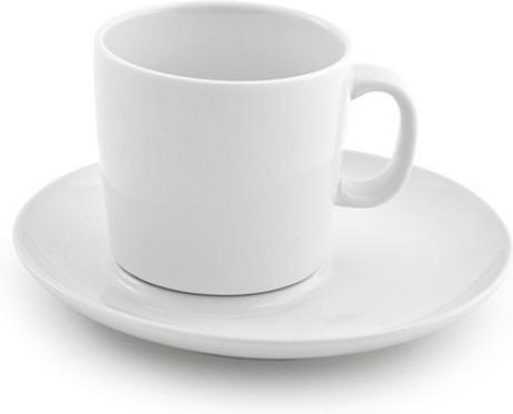 Front Of The House - 7 Oz Porcelain White Mod Cup, Pack of 12 - DCS030WHP23
