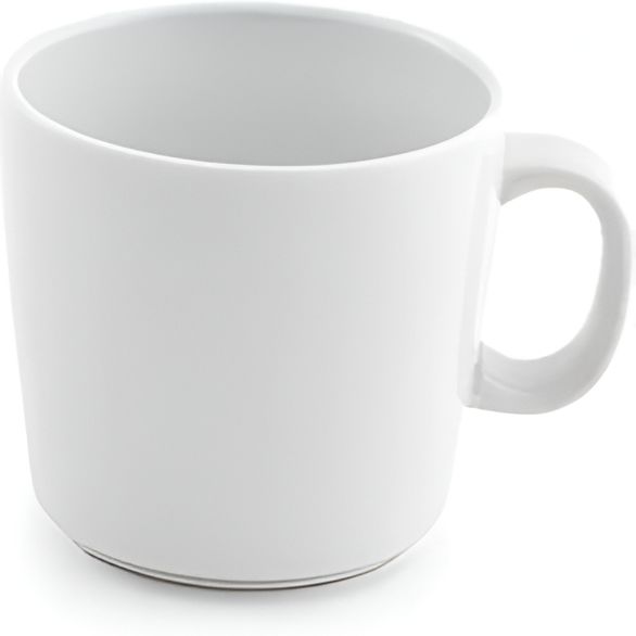 Front Of The House - 7 Oz Porcelain White Mod Cup, Set of 12 - DCS030WHP23