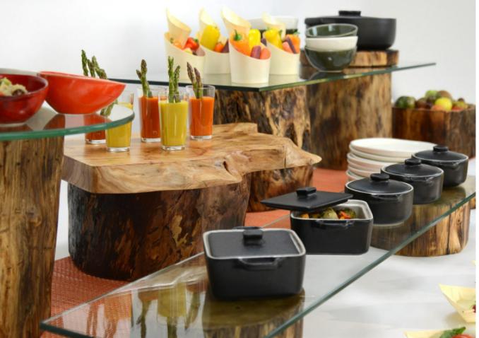 Front Of The House- 7 oz Black Round Kiln Ovenware Dish With Lid, Pack of 12 - DBO134BKC23 - DISCONTINUED