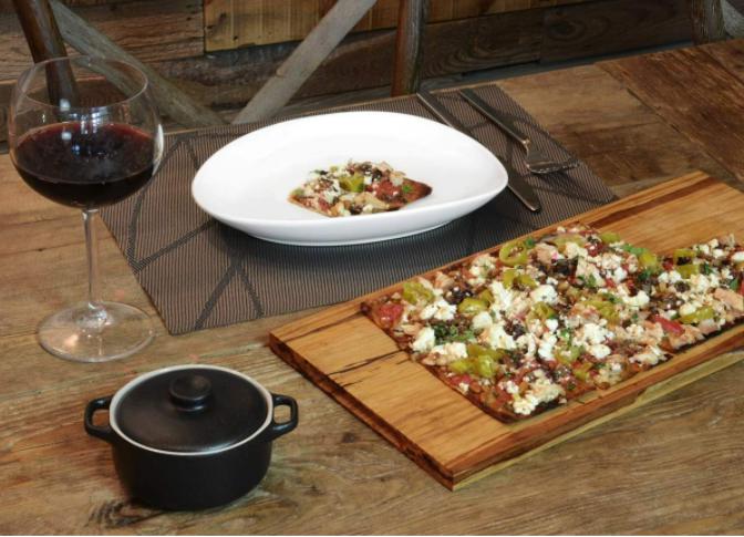 Front Of The House- 7 oz Black Round Kiln Ovenware Dish With Lid, Pack of 12 - DBO134BKC23 - DISCONTINUED