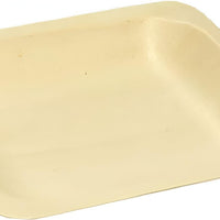 Front Of The House - 8" Compostable Wood Square Plate, Pack of 200 - DSP025NAW28