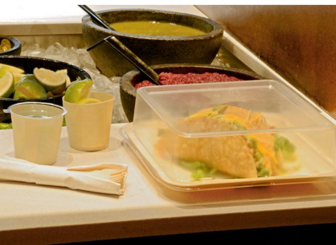 Front Of The House - 8" Square Servewise Plate Cover, Pack of 200 - DCV025CLT28