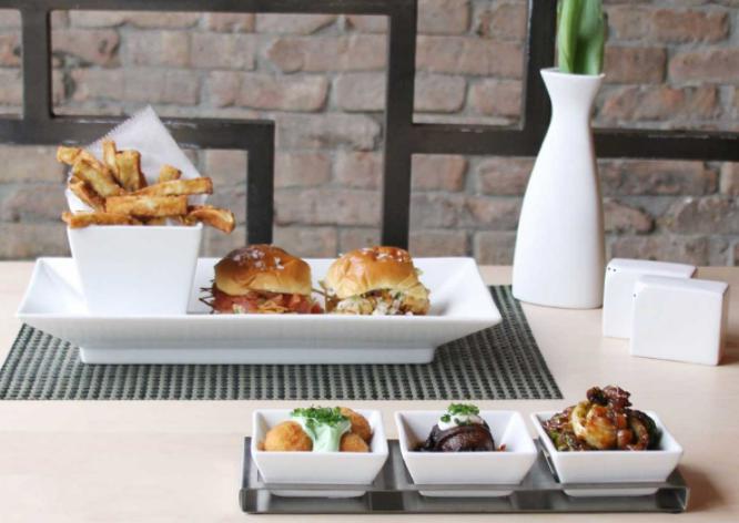 Front Of The House - Kyoto 14 oz Bright White Tall Square Porcelain Bowl, Pack of 12 - DBO098WHP23