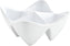 Front Of The House - Kyoto 4 oz Bright White 4-Compartment Porcelain Pinch Bowl, Pack of 6 - DBO089WHP22