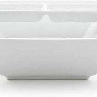 Front Of The House - Kyoto 60 oz Bright White Tall Square Porcelain Bowl, Pack of 2 - BBO006WHP10