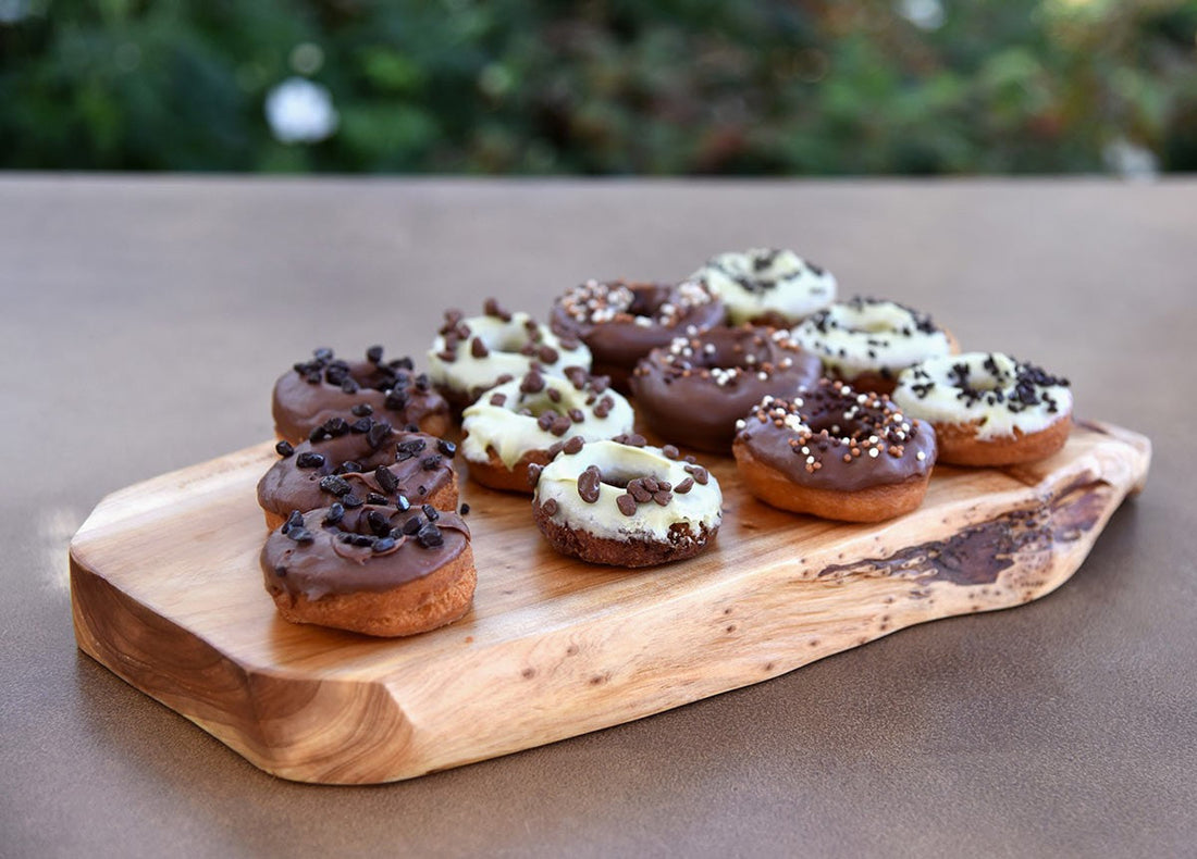 Front Of The House - ROOT 16" x 10" Natural Wood Serving Board, Pack of 2 - SPT046NAW20