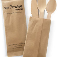 Front Of The House - Servewise Cutlery/Napkin Set, Pack of 200 - FST001NAW28