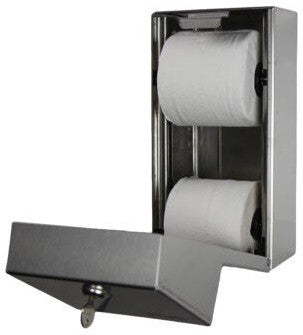 Frost Products - Double Vertical Stainless Steel Household Dispensers - 165 (Special Order Item)