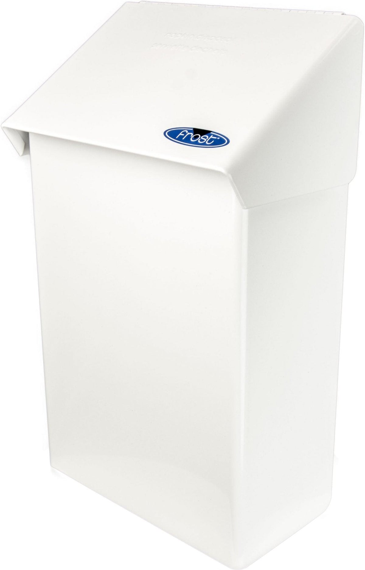 Frost Products - Metal White Feminine Napkin Disposal Bin - FR620