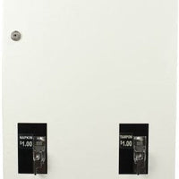 Frost Products - White Epoxy Sanitary Napkin and Tampon Dispenser - 608-1