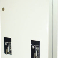 Frost Products - White Epoxy Sanitary Napkin and Tampon Dispenser - 608-1