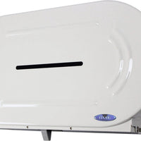 Frost Products - White Metal Double Jumbo Roll Tissue Dispenser - 170 (Special Order Item)